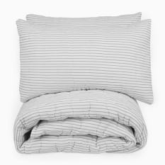 Thread Office Seersucker Stripe Quilt Set, 3-Piece