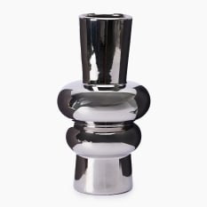 Thread Office Silver Stack Bubble Vase