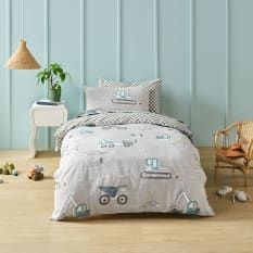 Linen House Construction Day Duvet Cover Set