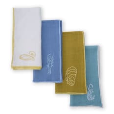 Humble & Mash La Mer Coastal Napkins, Set of 4