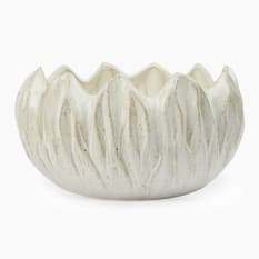 Humble & Mash White Tulip Bowl, 29cm