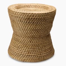 Thread Office Rattan Side Table