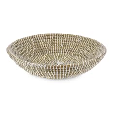 Humble & Mash Kansgrass Woven Round Low Bowl