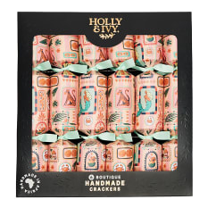 Holly & Ivy Exclusive Boutique Tropical Mermaid Crackers, Pack of 6