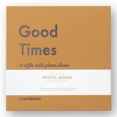 Printworks Good Times Khaki Brown Blank Photo Album