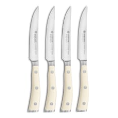 Wusthof Classic Ikon Creme 12cm Steak Knives, Set of 4