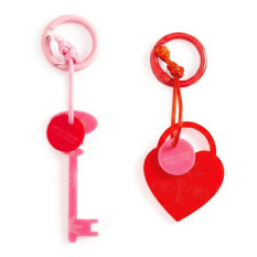 Helio Ferretti Love is Love Key Chains, Set of 2