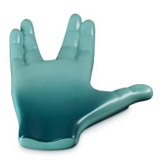 Le Creuset Star Trek Spock Hand Spoon Rest, 19cm