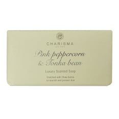 Charisma Candles Pink Peppercorn & Tonka Bean Classic Luxury Moisturising Scented Soap Bar, 200g