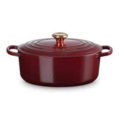 Le Creuset Signature 4.7 Litre Oval Cast Iron Casserole, 29cm