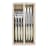 Laguiole by Andre Verdier Steak Knife & Fork Set, 12-Piece - Ivory