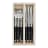 Laguiole by Andre Verdier Steak Knife & Fork Set, 12-Piece - Black