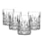 Nachtmann Lead-Free Crystal Noblesse Whiskey Tumblers, Set of 4