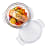 Angle image of Pyrex Classic Easy Grip Round Glass Casserole with Lid