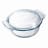 Pyrex Classic Easy Grip Round Glass Casserole with Lid, 4.9L