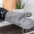 MasterClass Grey Silicone & Cotton Single Oven Glove Grey with running tap water