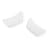 Le Creuset Silicone Side Handle Pot Grips, Set of 2 - White