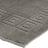 Terry Lustre Grecian Key Bath Mat, 50cm x 75cm - Cement detail