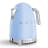 Smeg Retro Variable Temperature Cordless Kettle, 1.7L Pastel Blue