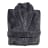 Pack Shot image of Club Classique Charcoal Unisex Fleece Bathrobe