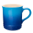 Le Creuset Stoneware Seattle Mug, 400ml - Azure