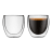 Humble & Mash Double Walled Cappuccino Glasses, Set of 2