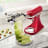 KitchenAid Stand Mixer Vegetable Sheet Cutter Attachment, KSMSCA on the counter with vegetables