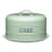 KitchenCraft Living Nostalgia Airtight Domed Cake Tin sage green