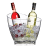 KitchenCraft Clear Acrylic Double-Sided Wine Bucket