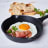 Lifestyle image of Victoria Matte Enamelled Cast Iron Skillet