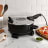 Remoska Energy Saving Portable Cooker Oven with pizza