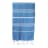 The Cotton Company Elim Turkish Towel - Royal Blue