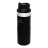 Stanley The Trigger-Action Travel Mug, 350ml Matte Black Pebble side view