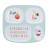 alphabet Creative Tops Sectioned Melamine Kids Plate