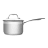 Sagenwolf Silver Series 6 Piece Stainless Steel Cookware Set with Glass Lids detail shot 