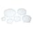 Pack Shot image of KitchenCraft Silicone Lids, Set of 6