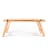 Angle image of RAW Portable Oak Picnic Table