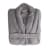 Club Classique Slate Grey Unisex Fleece Bathrobe