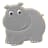 Detail image of Birkmann Stainless Steel Hippopotamus Cookie Cutter, 11cm