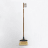 Legend Bamboo Handle Broom And Dustpan broom detail 