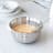 Brabantia Matt Steel Mixing Bowl - 1L on the table with a mixed yoghurt paste