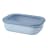 Mepal Cirqula Rectangular Multi Bowl, 1L Nordic Blue