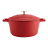 MasterClass Cast Aluminium 4L Casserole Pot, 24cm - Red angle