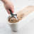 Tovolo Tilt Up Ice Cream Scoop - Charcoal in use