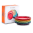 Le Creuset Rainbow Tea Plates, Set of 6 product shot 