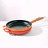 Le Creuset Signature Frying Pan with Wooden Handle, 24cm - Flame in use 