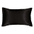 Dear Deer Satin Pillow Slip, 45 x 70 cm - Black product shot 