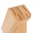 Sagenwolf Performance Rubber Wood Knife Block, 5 Slot detail