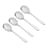 Tala Performance Stainless Steel Soup Spoons, Set of 4