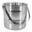 Bar Butler Hammered Ice Bucket with Lid, 2.7L